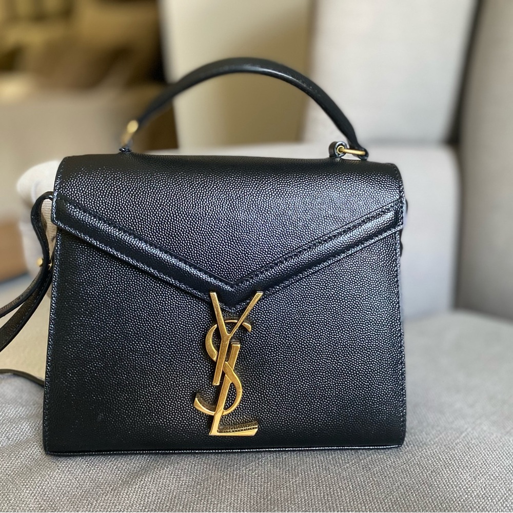 YSL Saint Laurent Cassandra top handle handbag